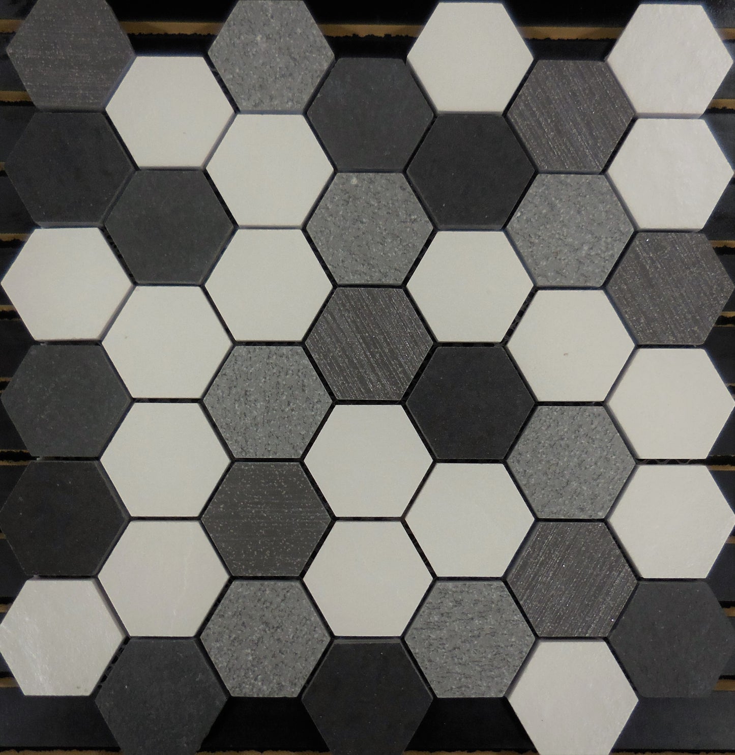 Glass Tile and Stone - 2″ Porcelain Mosaic Hexagons