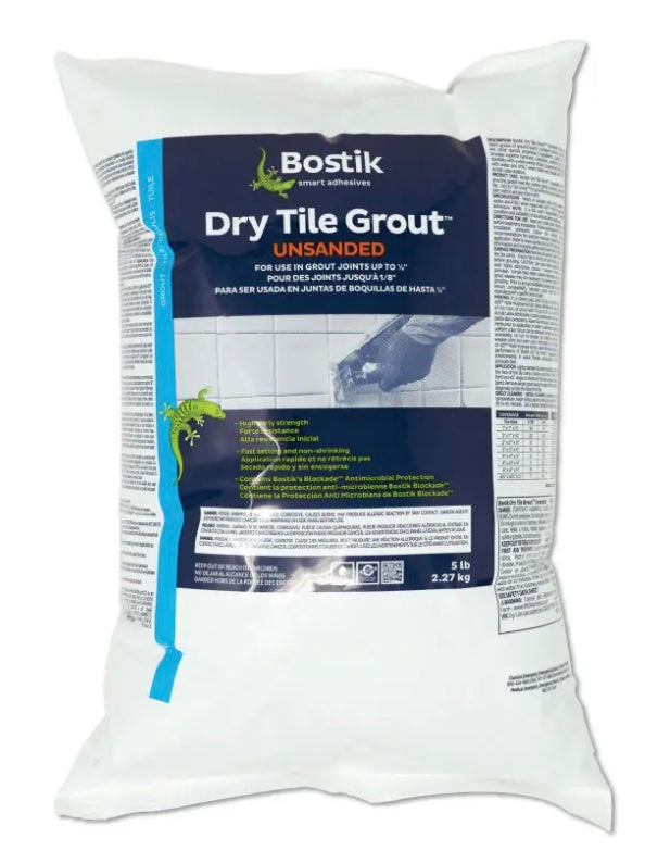 Bostik Hydroment® Dry Tile Grout™  - Unsanded - 5 lb Bag