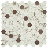 Daltile - Uptown Glass - Posh-Bronze - Hexagon
