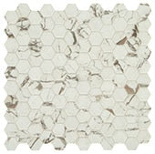 Daltile - Uptown Glass - Posh-Sparkler - Hexagon