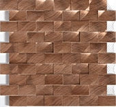 Daltile - Structure - Copper - 3D Brick Joint