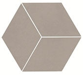 Daltile - Uniform Mosaics - Taupe - 3D Cube