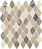 Daltile - Decorative Accents - Blanc-Et-Beige - Raindrop