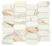 Daltile - Calacatta Gold Marble - Calacatta-Gold - Elongated Hexagon