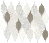 Daltile - Decorative Accents - Lumia-Leaf-Whit - Leaf