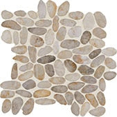 Daltile - Decorative Accents - Creamy-Sand - River Pebble