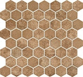 Daltile - Vintage Hex - Legacy-Sepia - Hexagon