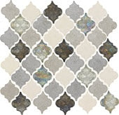 Daltile - Decorative Accents - Gris-Et-Blanc - Baroque