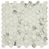 Daltile - Uptown Glass - Posh-Resort - Hexagon