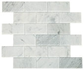 Daltile - SimplyStick Mosaix - Carrara-White - Brick Joint