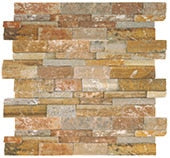 Daltile - Stacked Stone - Shanghai-Rust - Rectangle