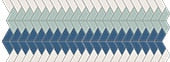 Daltile - Keystones - Macaron-Blend - Hexagon Mirage Weave