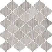 Daltile - Chenille White Limestone - Chenille-White - Baroque